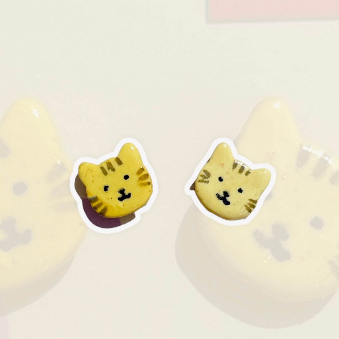 Polymer clay earrings (Pet)
